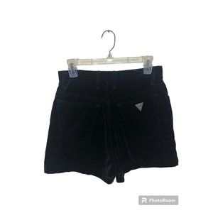 Amazing Rare Vintage 80s Velvet Guess Mom Jean Shorts